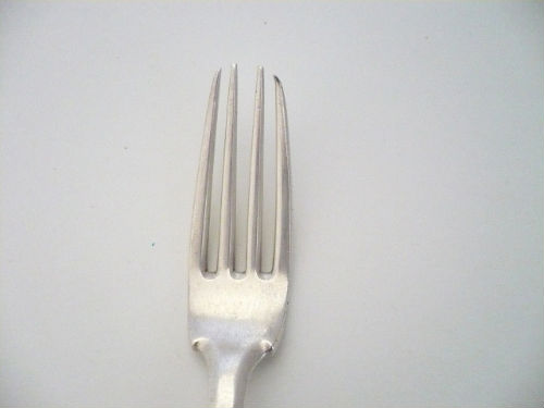 FOURCHETTE Argent XVIIIe-Fermiers G&eacute;n&eacute;raux