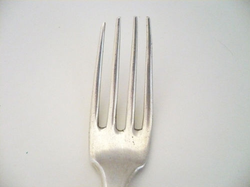 FOURCHETTE Argent-Poin&ccedil;on Coq-D&eacute;but XIXe