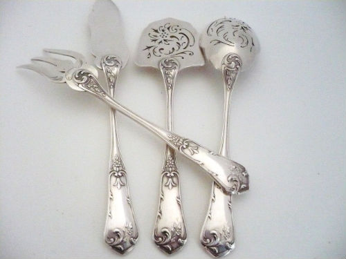Service HORS d'OEUVRES-BOULENGER-Vers 1900