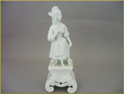 PORTE PLUME en Porcelaine de Paris - D&eacute;b. XIXe ...