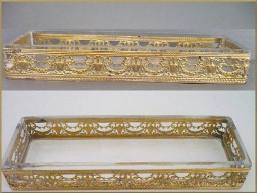 PORTE PLUME ou VIDE POCHE- Cristal Bronze - Empire ...