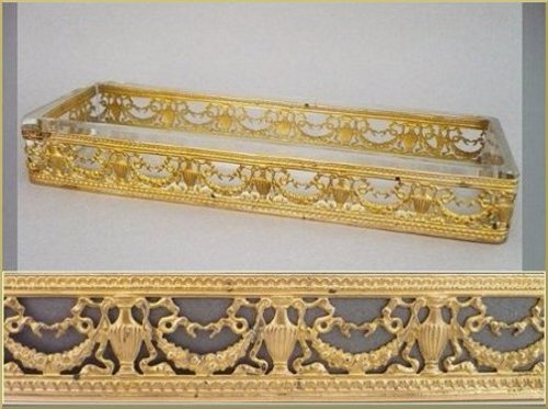 PORTE PLUME ou VIDE POCHE- Cristal Bronze - Empire ...