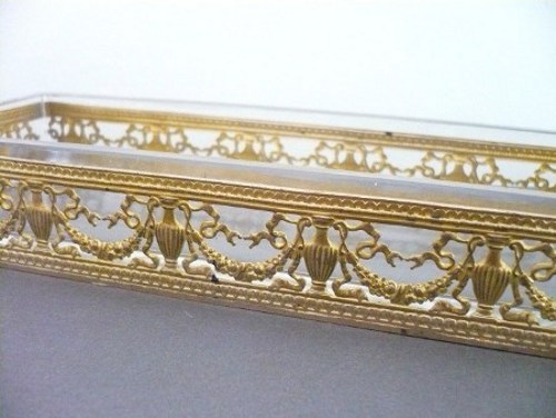 PORTE PLUME ou VIDE POCHE- Cristal Bronze - Empire ...